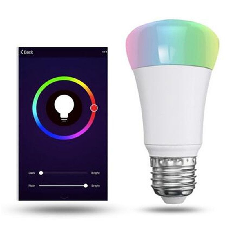 Rgbw Led Bulb E27 Ac 85 265v Smart Home Color Changing Light Rgbw Led Bulb E27 Ac 85 265v Smart Home Color Changing Light Spotlight Down Lamp Bulbs Bluetooth Wireless Interface Lampada Cfl Dimmable From