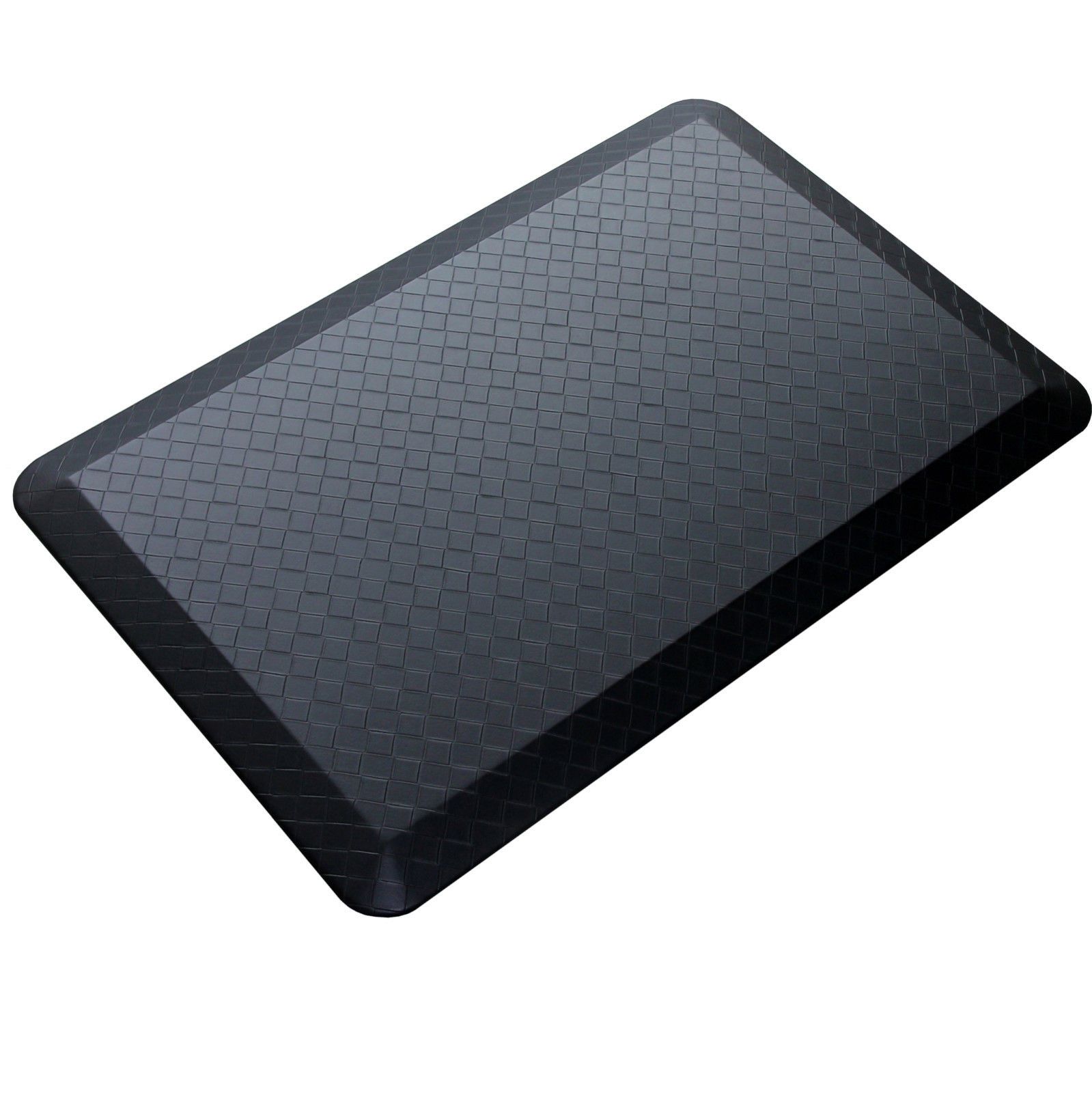 black modern indoor cushion kitchen rug anti fatigue floor mat rug