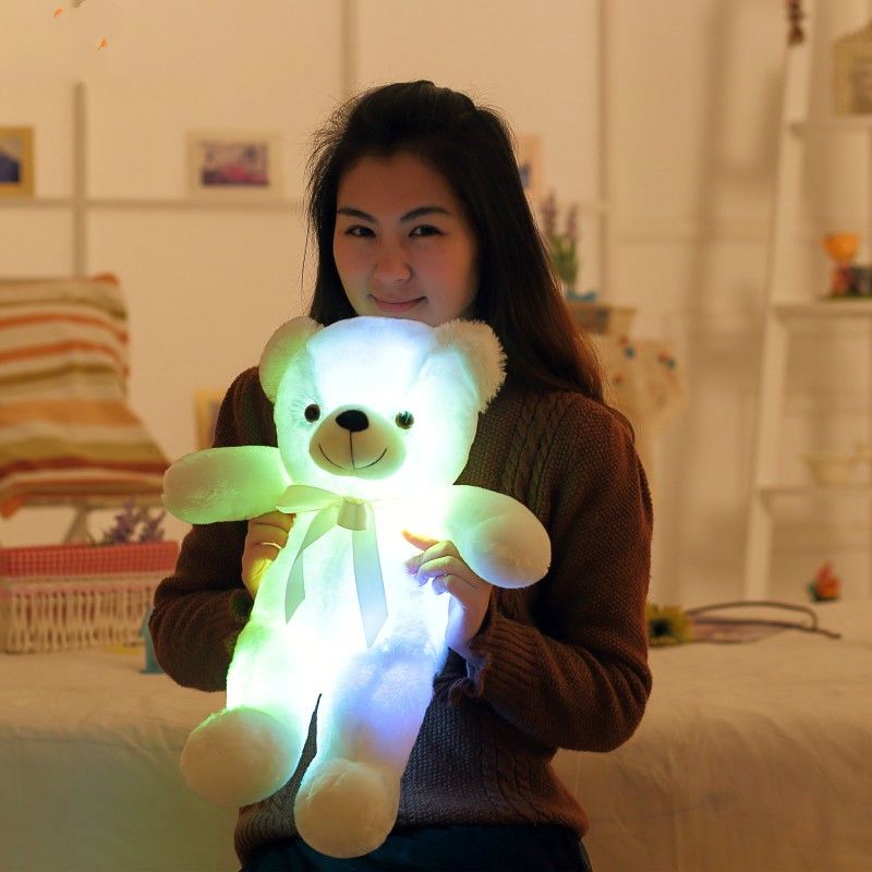light up teddy bear plush toy
