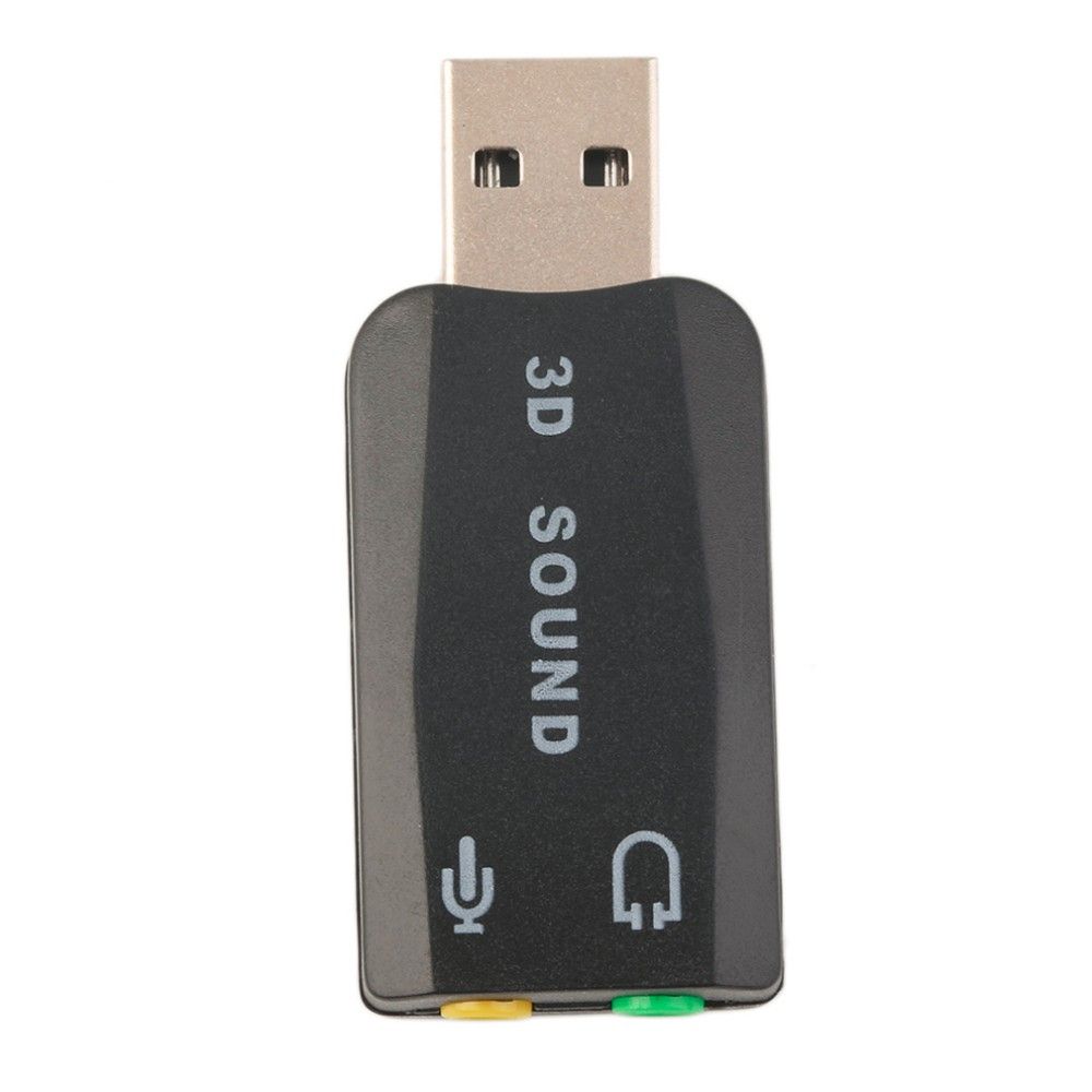 USB 2.0 a 3D Mic Speaker Audio Headset Scheda audio 5.1 PC Laptop Nuovo arrivo