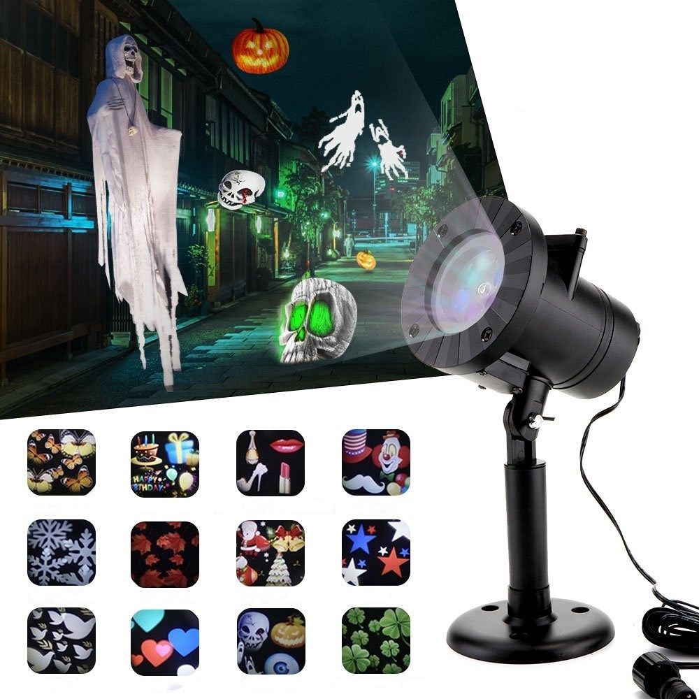 2018 christmas decorations laser snowflake projector lights outdoor moving rotating projection led spotlights waterproof for wedding halloween from flymall - Moving Christmas Decorations 2018 christmas decorations laser snowflake projector lights outdoor moving rotating projection led spotlights waterproof for wedding halloween from flymall - Moving Christmas Decorations