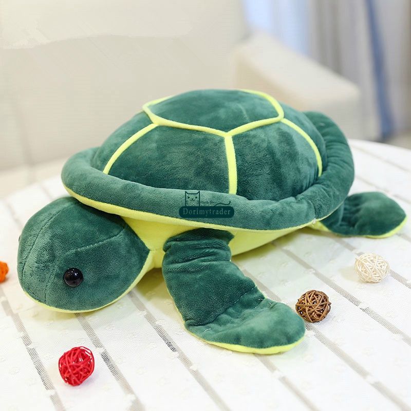 80cm Large Tortoise Plush Turtle Soft Stuffed Animal Teddy Bear Kids Toys Pillow 