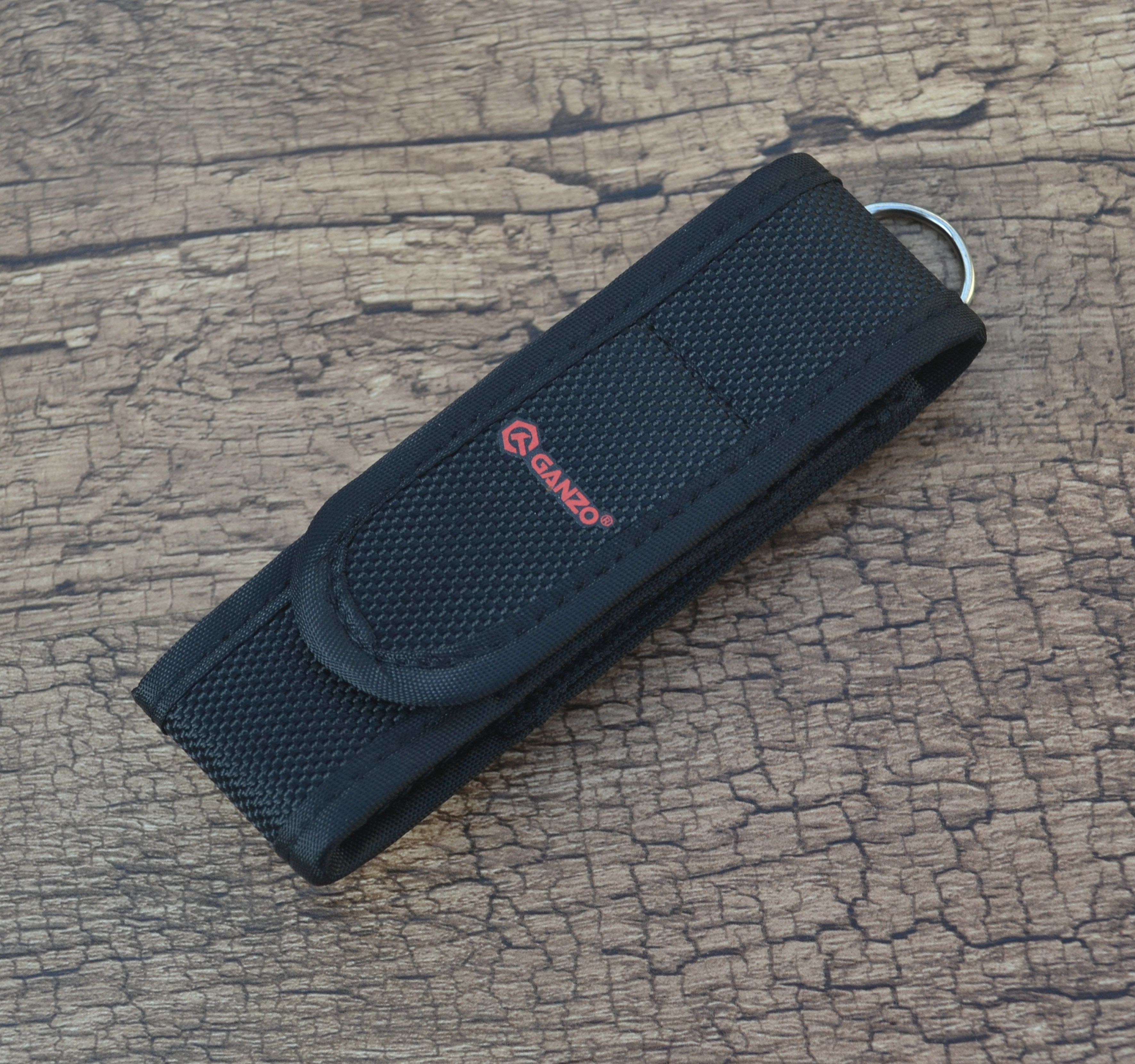 Ganzo Folding Knife Nylon Sheath Pouch Case Elastic W/ Belt Loop Knife