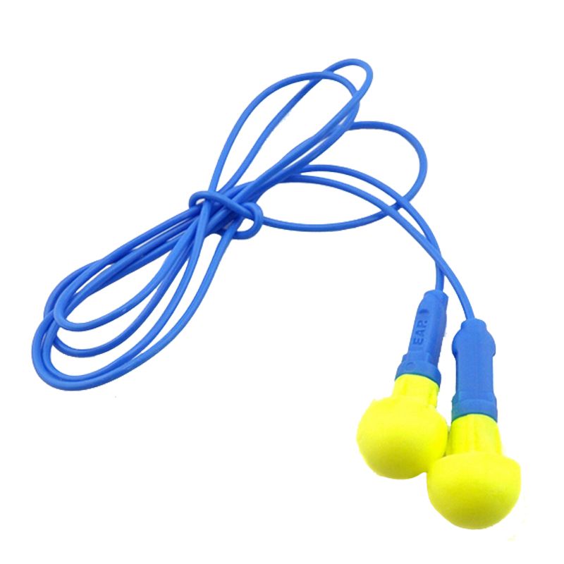 Mushroom Type Soft Foam Earplug Hearing Protection Ear Plug Ear Protector With Thread Earplug