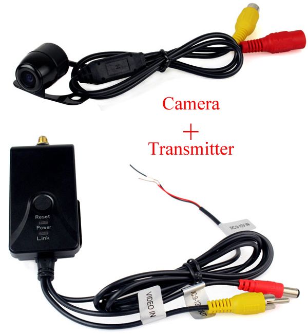 2021 WIFI Wireless Car Backup Camera Realtime Video Transmitter 12V DC