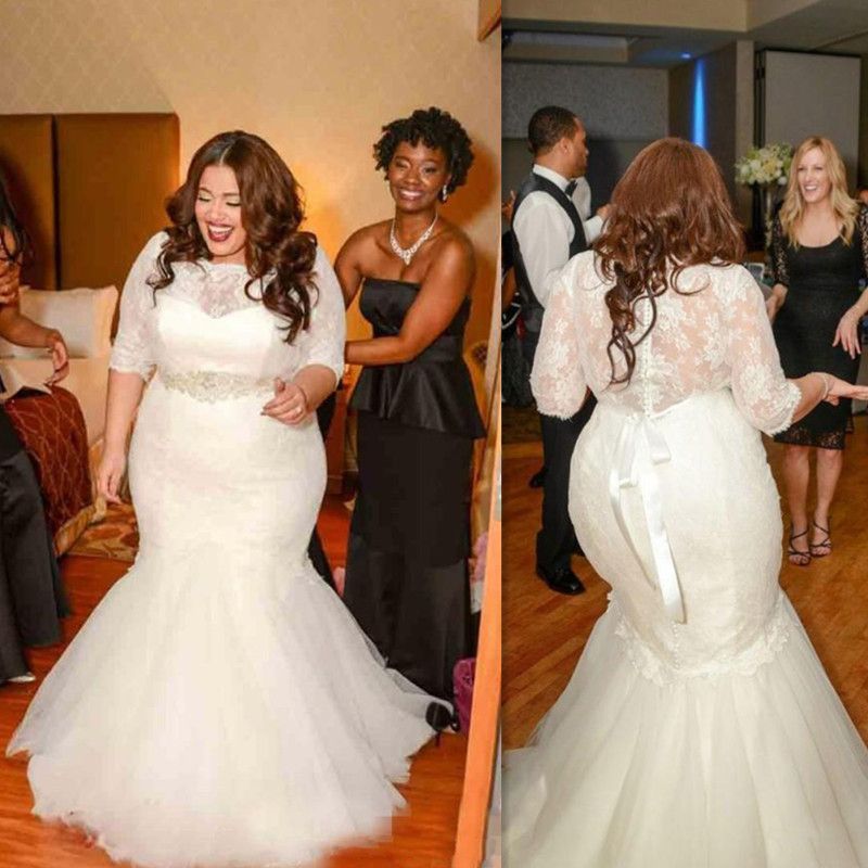 plus size wedding reception dresses