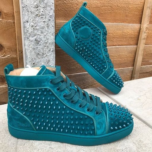 teal red bottoms