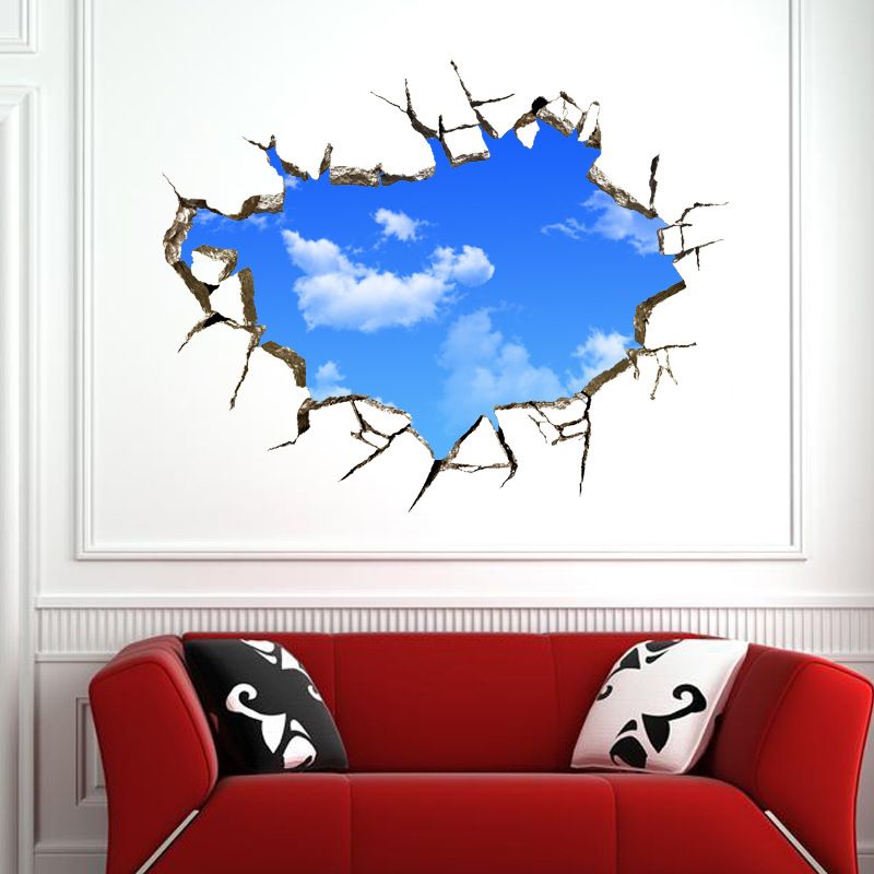 wholesale high quality 3d sticker wall sticker 50*70cm paster art