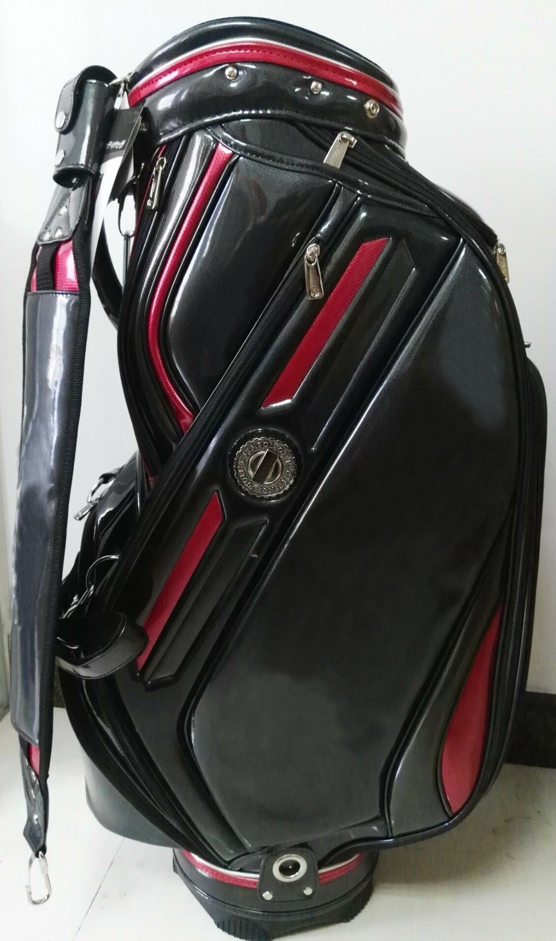 2020 Golf Staff Bag 2016 New Style Ti 610 PU Golf Staff Bags 9 In Black