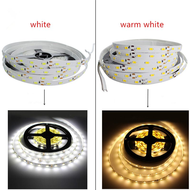 SMD 5630 Decorative Led Strips Lighting Cheap DC 12V White & Warm White High Birght Flexible LED