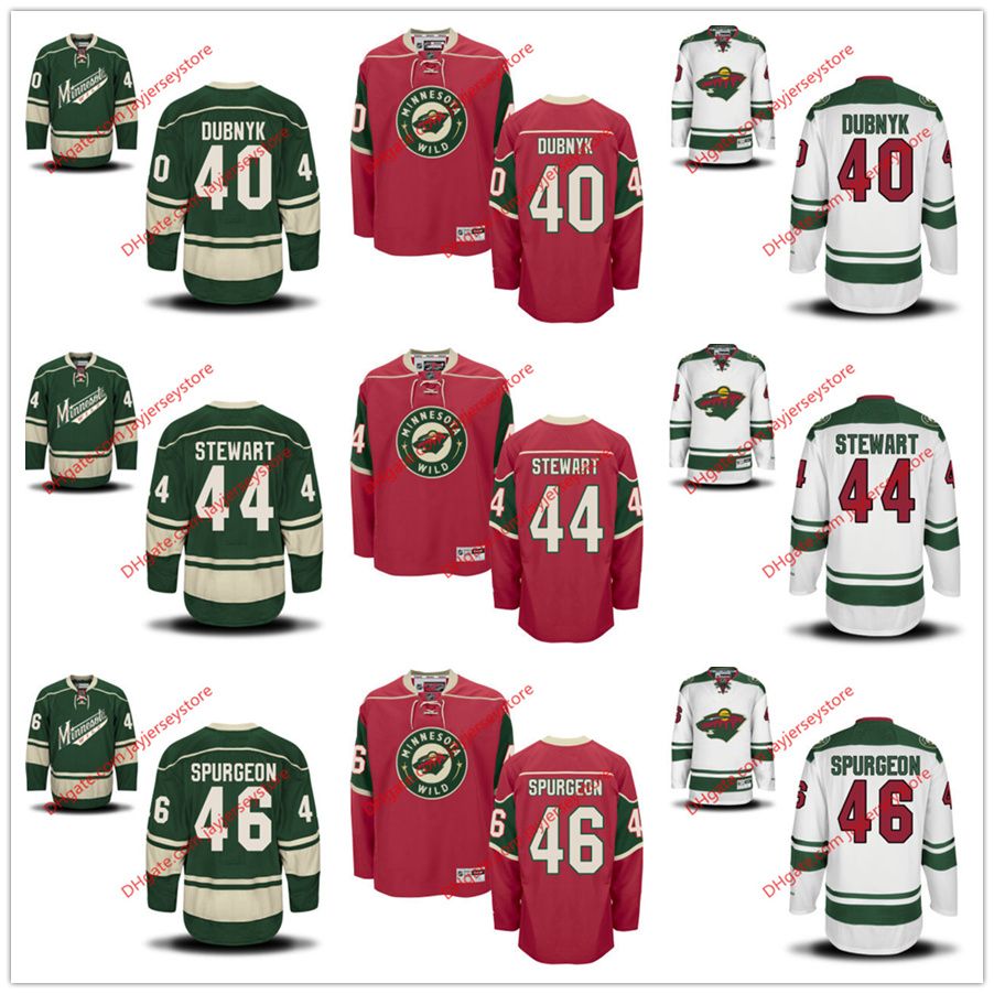 minnesota wild baseball jersey