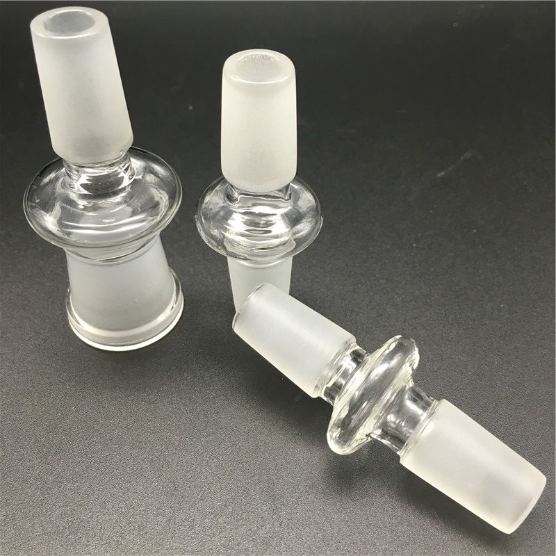 Glass Joint Adapter with Grinding Mouth Thick Bong Adapter Male Female