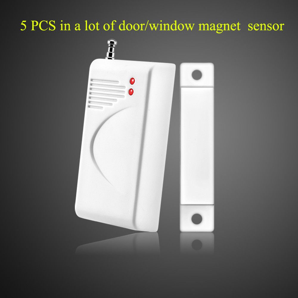 Wireless Door Sensor,Window Detector,Security Magnatic Contact, Door Contact,Default 433MHZ