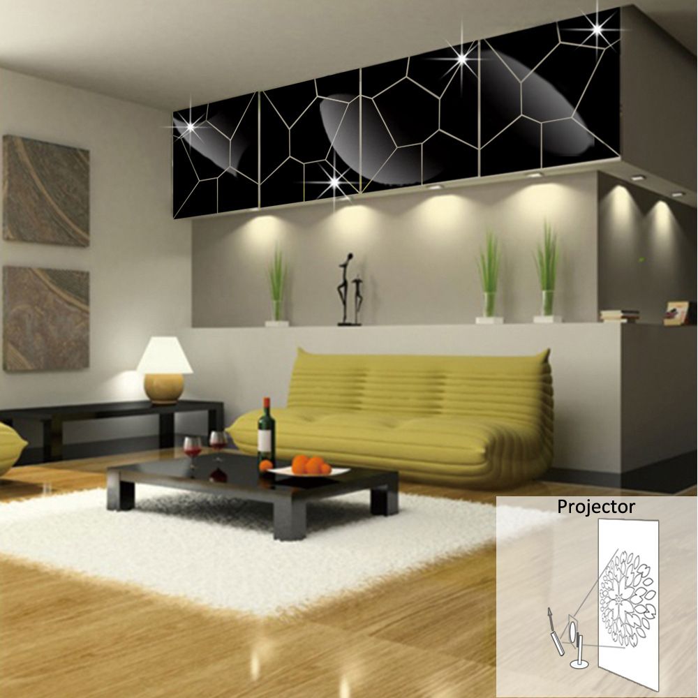 Mirror Cracks Backdrop Paste Geometry Puzzle Three Dimensional