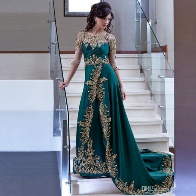 Hunter Embroidered Prom Dress