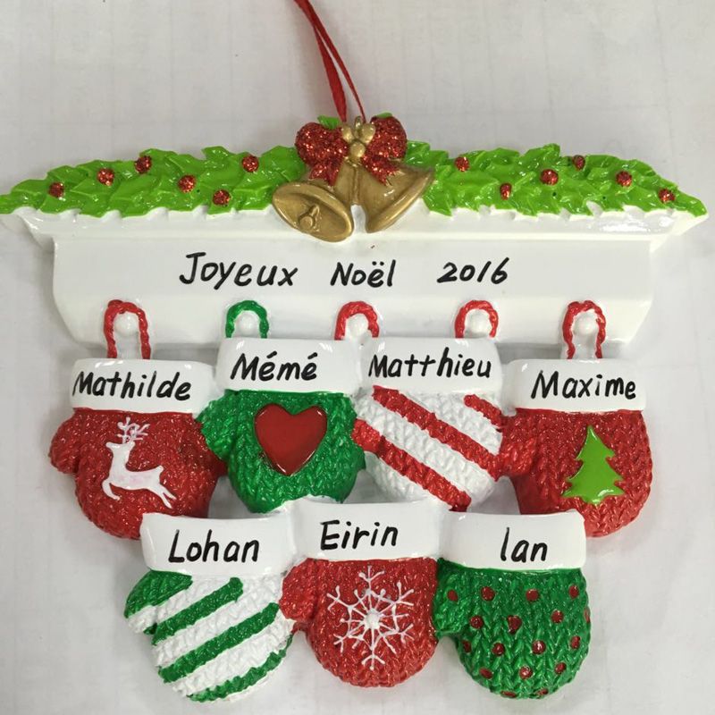 maxora polyresin hand written own name personalized gifts christmas personalized ornaments wholesale