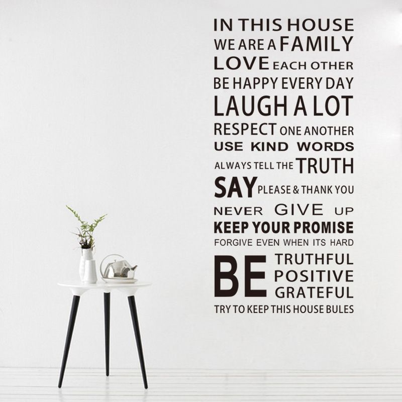 Wall Sticker Es Removable English Alphabet Stickers Painting Wall Sticker Es Removable English Alphabet Stickers Painting Bedroom Sofa Background Wallpaper Decal