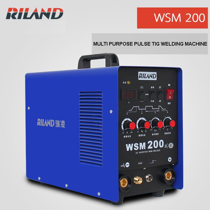 2018 Riland Pulse Tig Welding Machine Tig200m/Wsm 200 ...