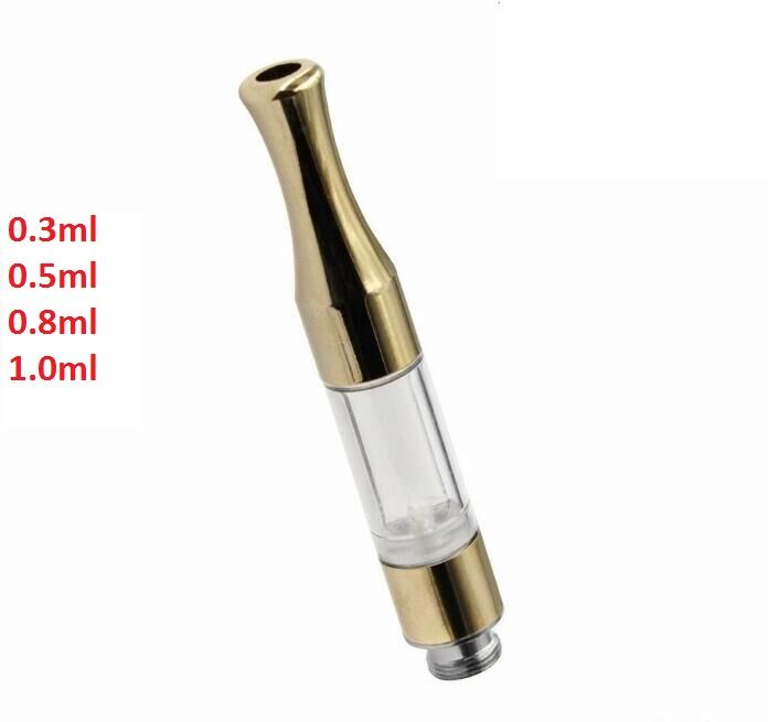 2017 Hot Co2 Cartridges G2 Oil Cartridge Gold 510 Cartridge Metal Tip