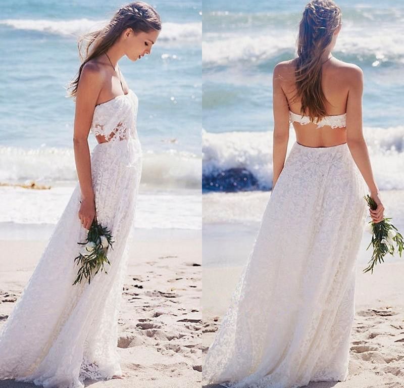 Simple Beach Wedding Dresses