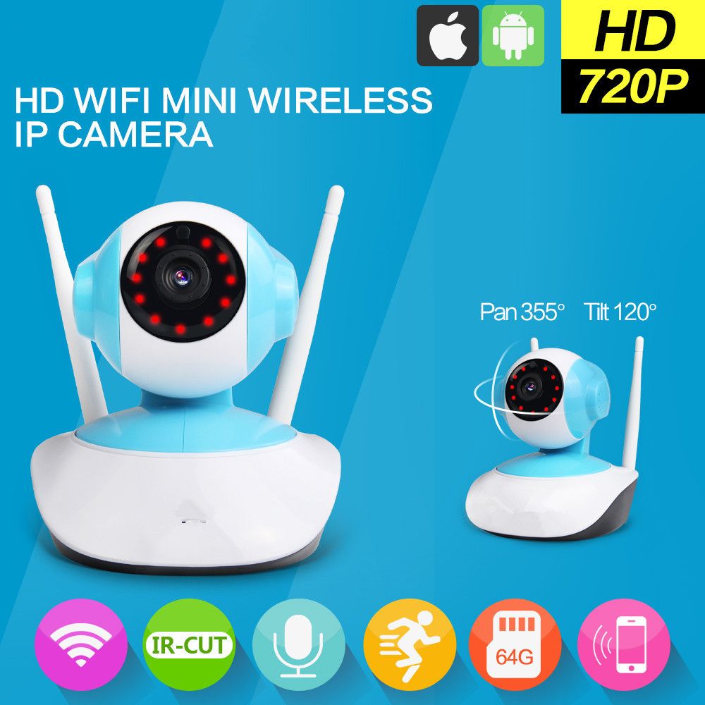 wireless wifi security camera system 1 3mp 720p hd pan tilt ip