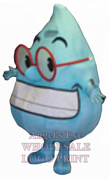 water drop mascot costume factory wholesale cartoon happy water waterdrop theme