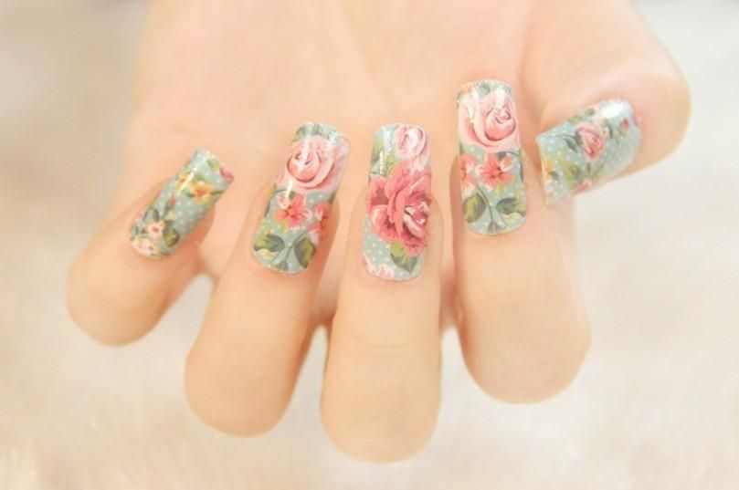 3d Nail Art Stickers Fresh Floral Nail Foil Decals Nail Stickers 3d Nail Art Stickers Fresh Floral Nail Foil Decals Nail Stickers Nail Art Nail Wrap Nail Tips 16 Patterns Wall Stickers For Kids 3d Nail Art From Pretty007, ... - 3d Nail Art Stickers Fresh Floral Nail Foil Decals Nail Stickers