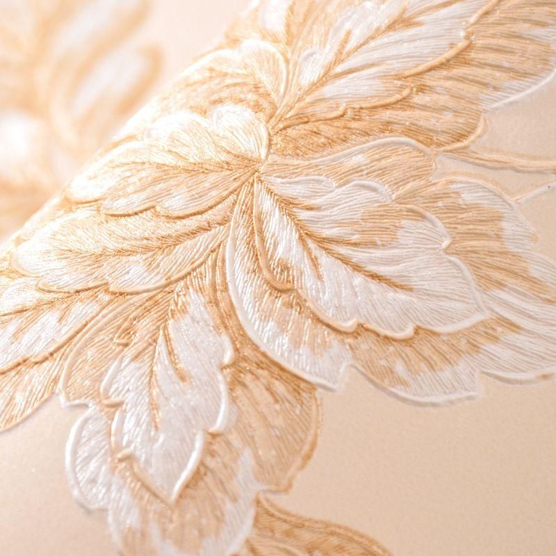 Strengthen Thick 3d Embossed Non Woven Wallpaper Modern Art Stereo Deep