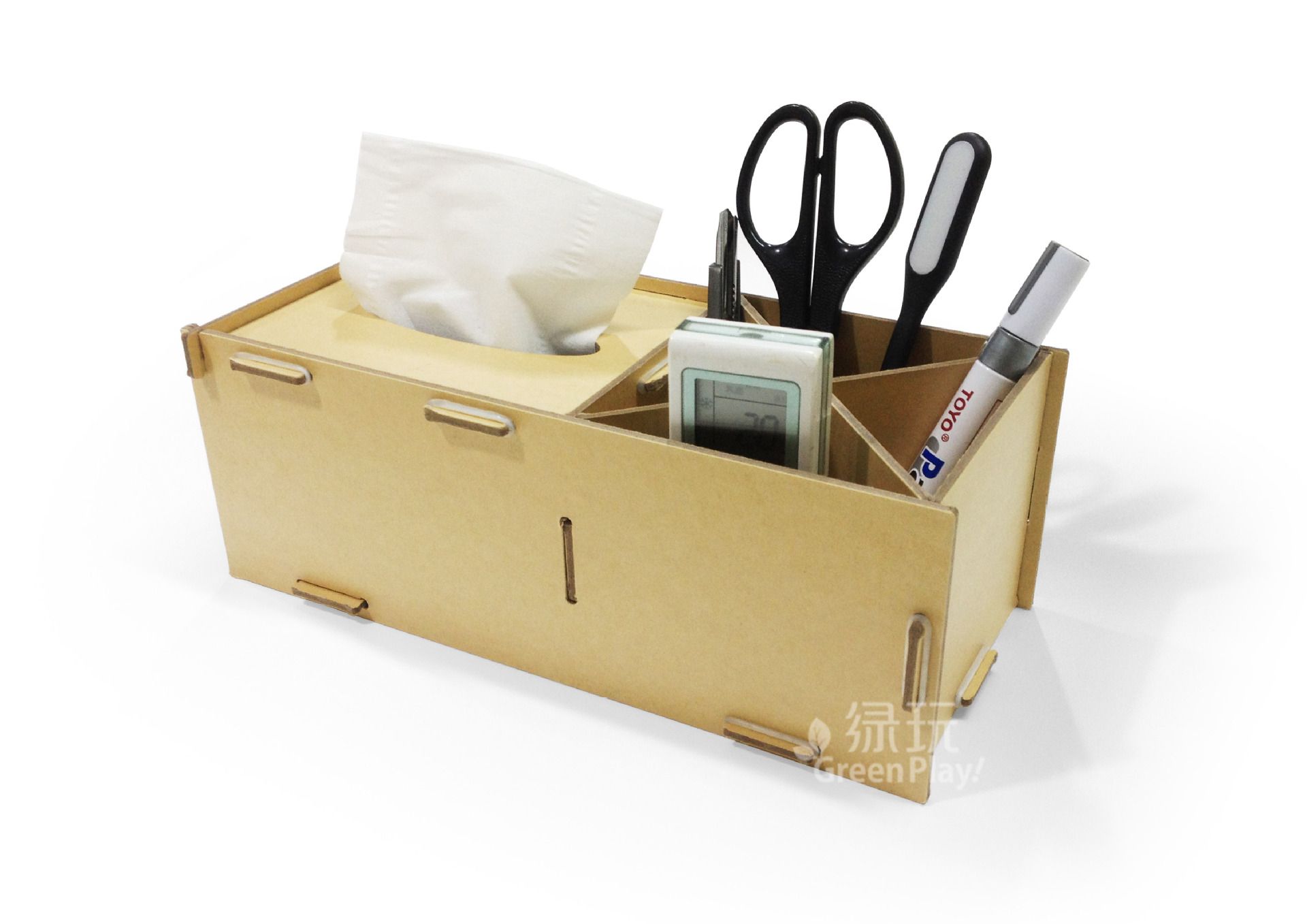 Kraft Paper Desk Organizer With Tissue Bo Office Accessories Kraft Paper Desk Organizer With Tissue Bo Office Accessories And Drawer Make Your On The Room An Impression Accesssories