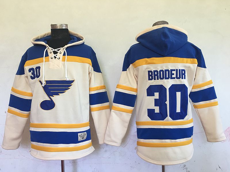 blues jersey hoodie