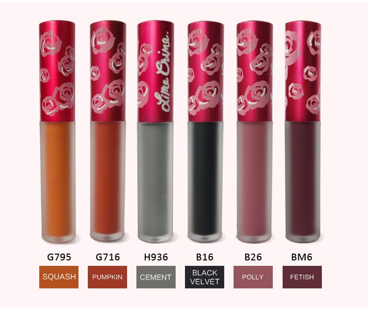 HAVE Rose Print High Quality LIME CRIME Lipstick Lip Gloss 