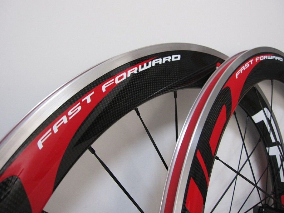 Ffwd F6R Fast Forward 60mm Wheels Alloy Aluminum Brake Carbon Red Clincher Bicycle Wheels Road Bike Carbon Wheelset