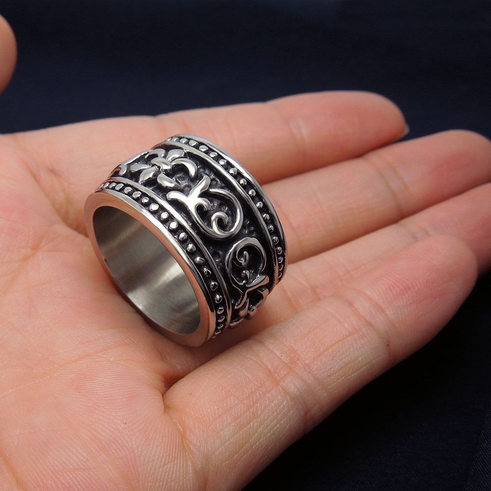 best mens biker rings for men geometric siver ring couple fashion biker letter rings
