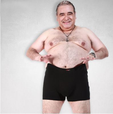 free fat men in underwear