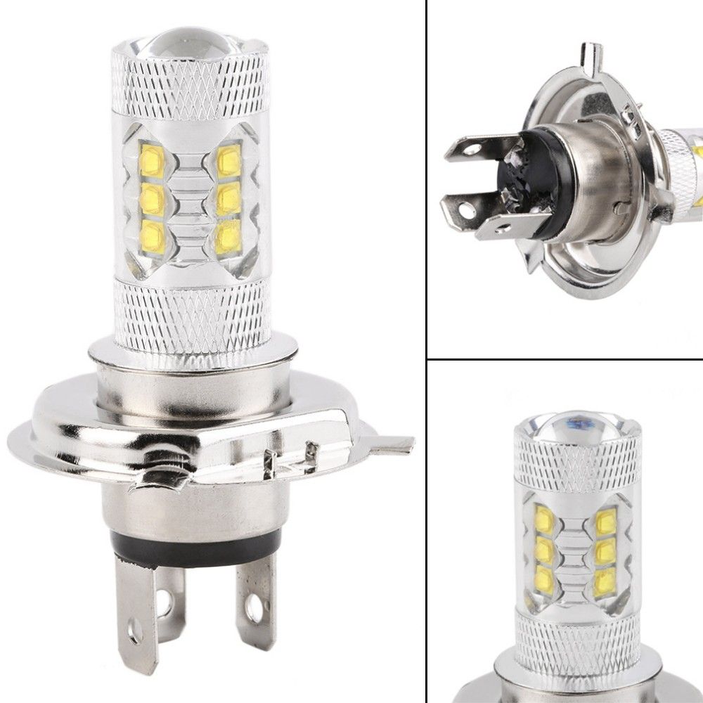 Satın Al H4 80 W Cree LED Araba Sis Lambası H4 Led Far Ampul Oto
