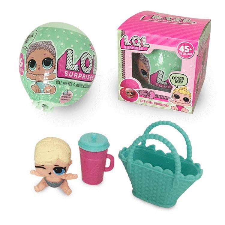 Cheappest!!!Just 1 Layers LOL Surprise Dolls Infant Barbies In Gifts