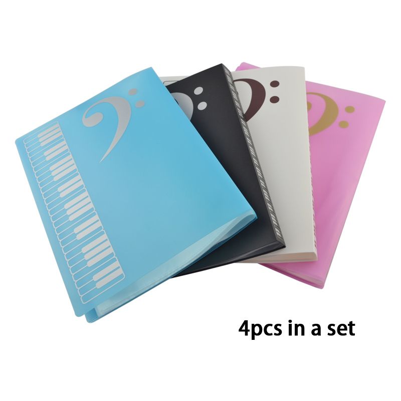Foglio di carta Documenti in carta Porta cartelle formato A4 con 40 tasche -i