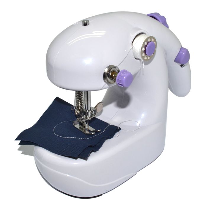 2019 Portable 2 In 1 Batteries Operated Mini Sewing Machine Stitching