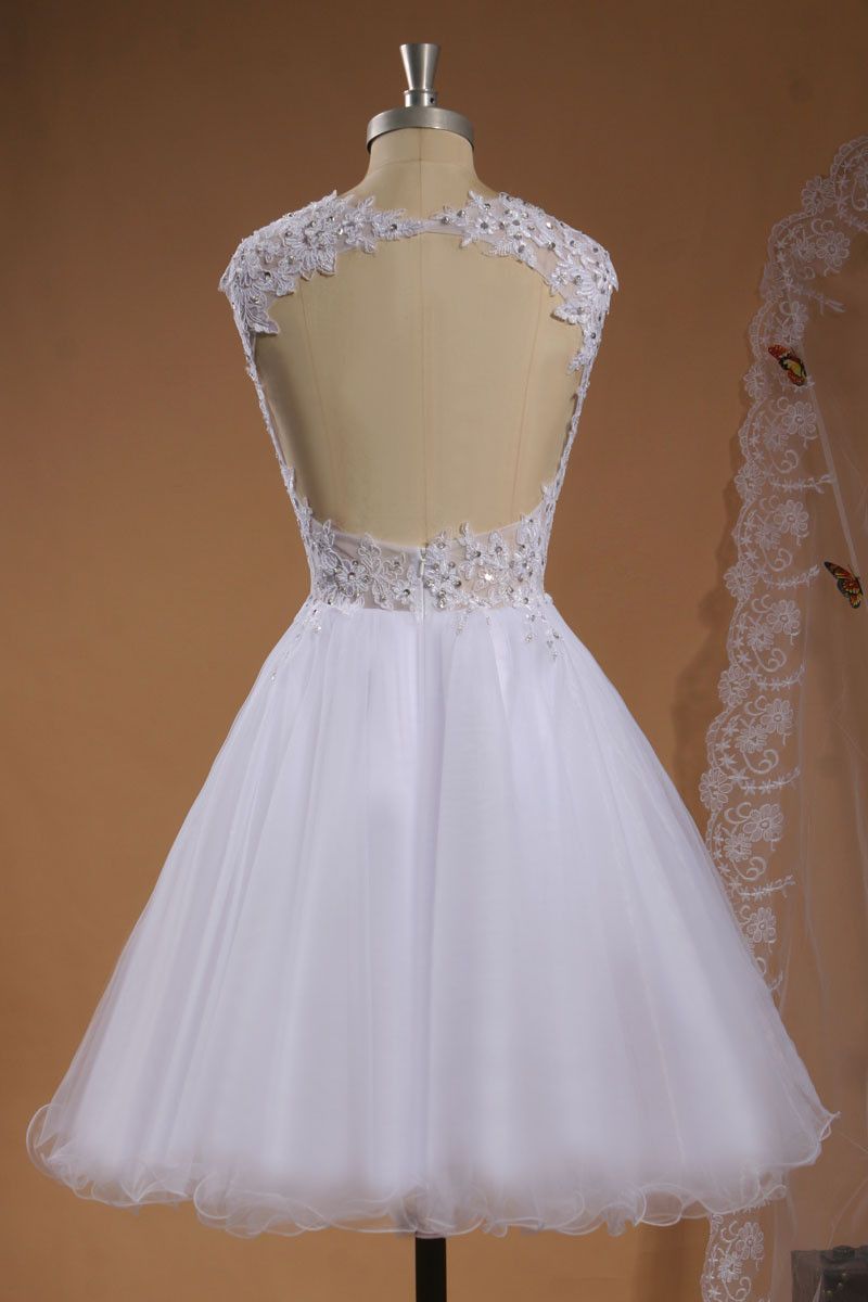 Compra Vestidos De Graduación Blancos Cortos 2019 Vestidos De Formateo  Curto Fotos Reales Sexy Vestidos De Regreso A Casa Sin Espalda Para  Adolescentes Barato | Entrega Rápida Y Calidad | DHgate Spain \u0026 Mexico