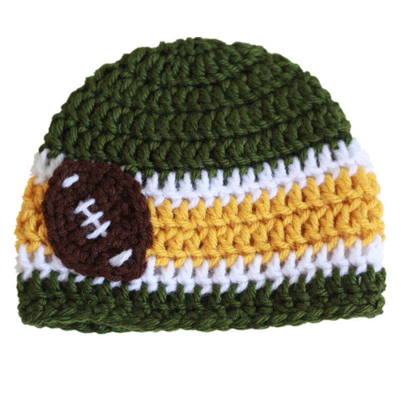 green baby beanie