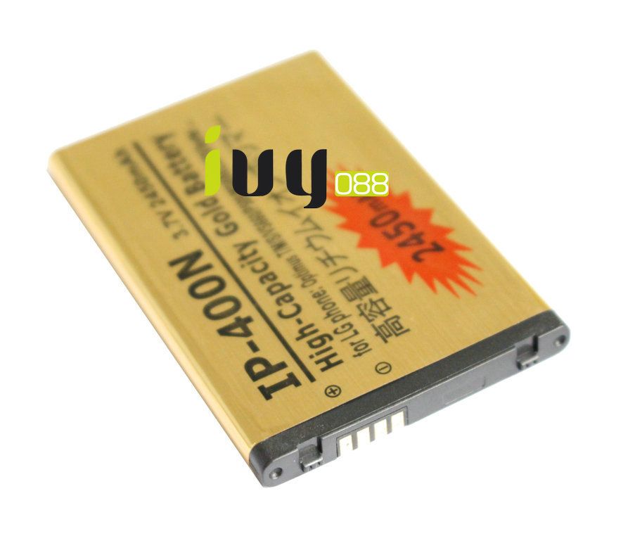 / 2450mAh IP-400N Or Batterie de remplacement pour LG Optimus T / M / S VS660 P509 MS690 LS670 Vorter U9400 GT540 LW690 GX300 GM750 Batterie