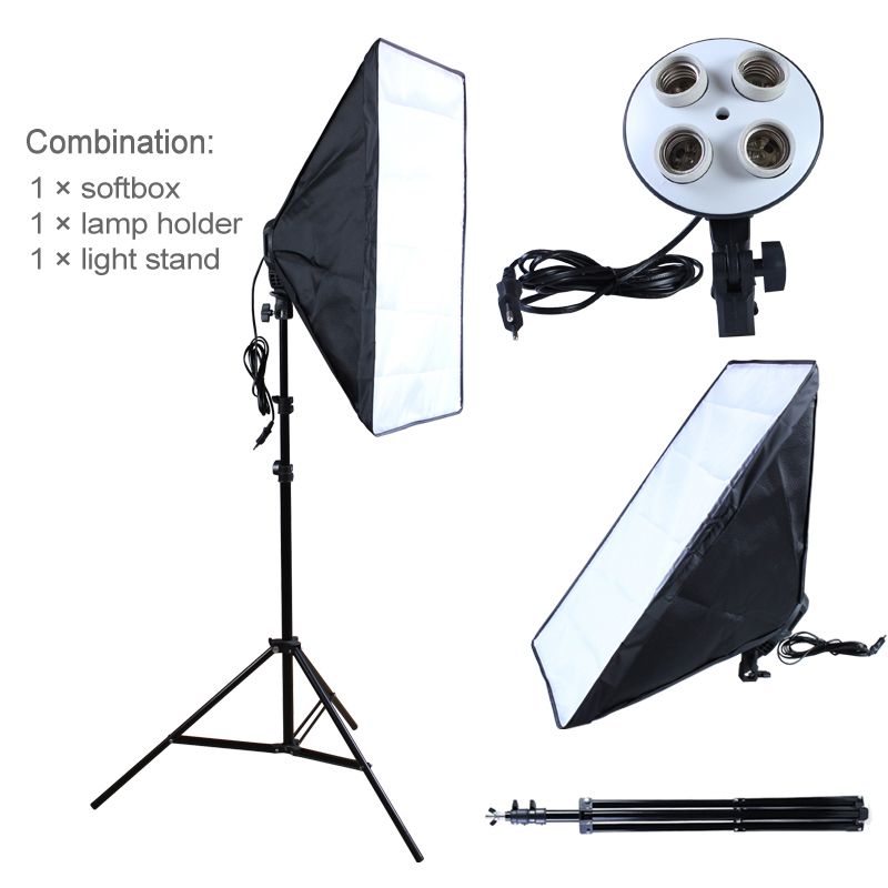 2020 Photography Diffuser Photo Studio Accessories 100 240V Four Socket
