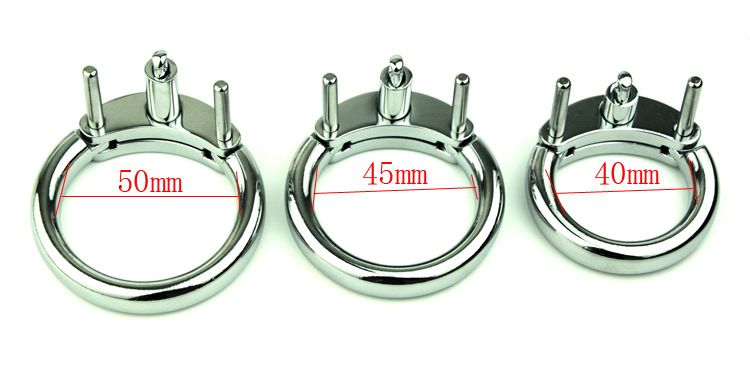 4cm 4 5cm 5 0cm Pick One Clasp Ring For Male Chastity