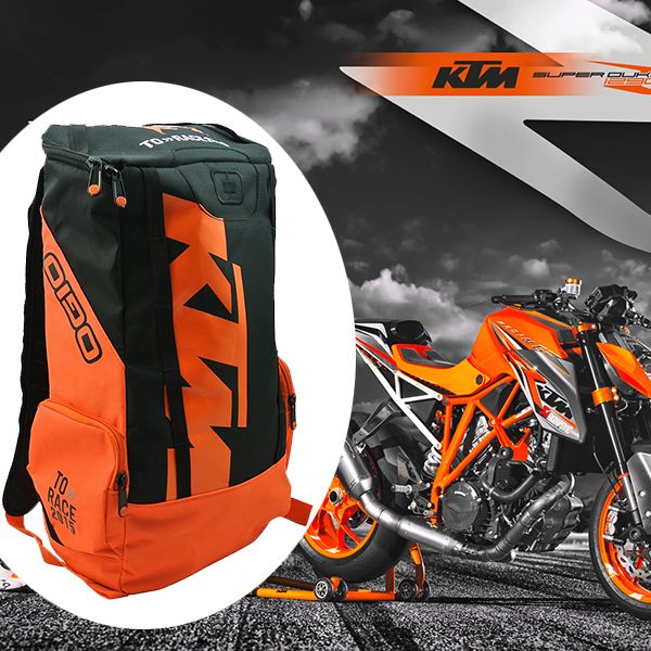 KTM Riding Motorcycle Shoulders Bag Outdoor Sport Backpack Men Offroad