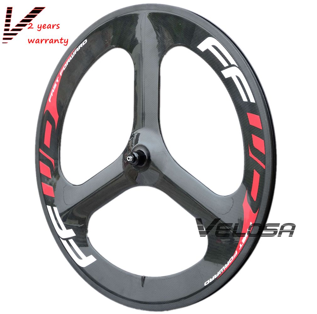HED Road Bike Full Carbon Tri Spoke/3 Spoke Wheel,70mm Clincher For