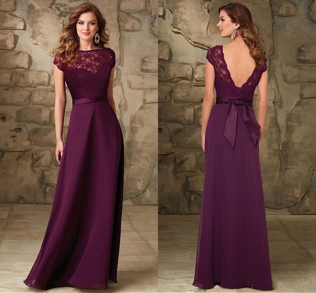 burgundy plum bridesmaid dresses