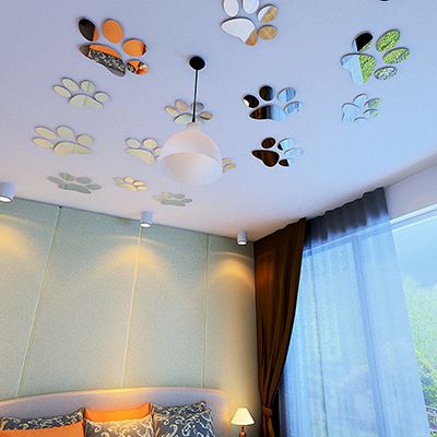 New Footprints 3d Wall Stickers Children Bedroom Decorative