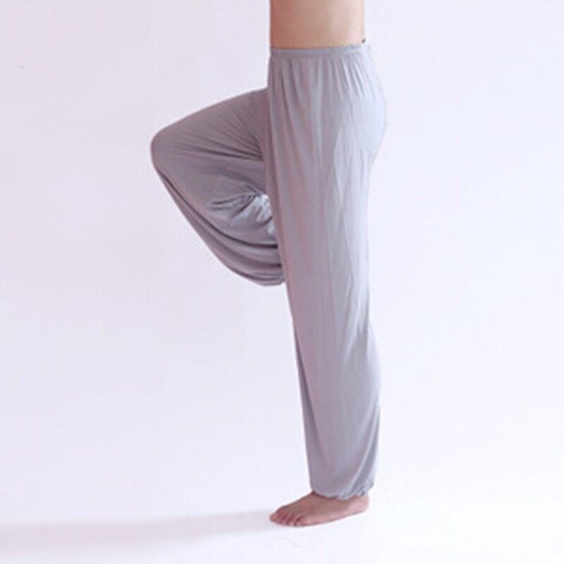 Wholesale-Loose Yoga Pants Dance Trousers Modal Staight Mens Joggers