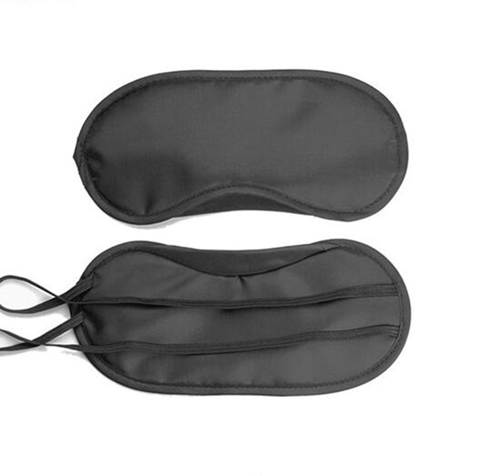 polyester eye mask black