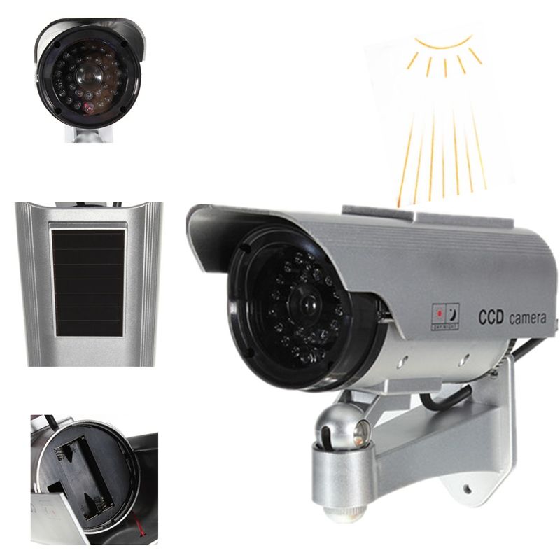 Camera De Segurança Falsa A Pilha Compre Imitacao De Energia Solar De Alta Simulacao Para Casa Seguranca Cctv Manequim Camera Falso Bala Cameras De Vigilancia Ao Ar Livre A Prova D Agua De Seguranca De Bettyjune 71 18